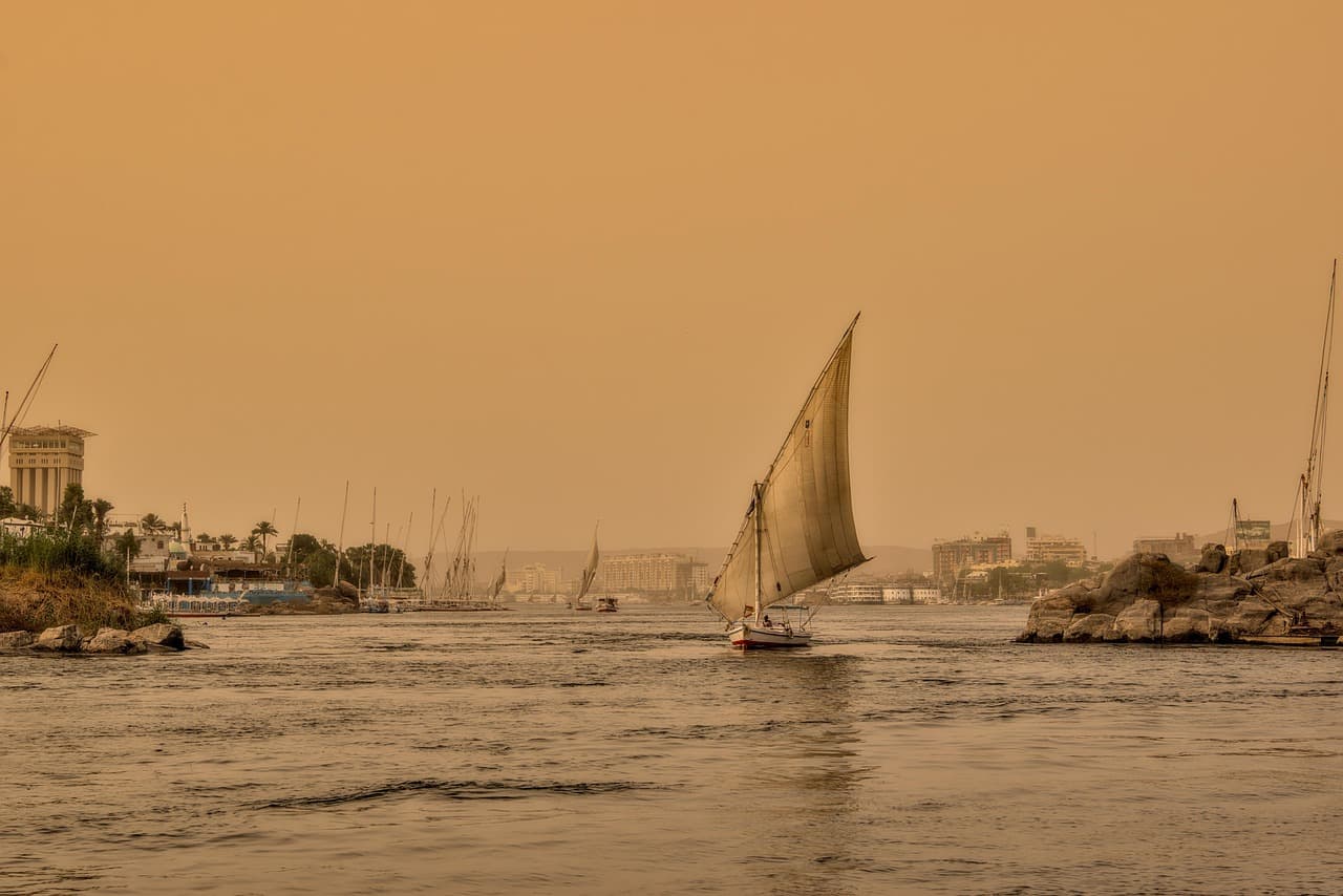 Paysage de Egypte