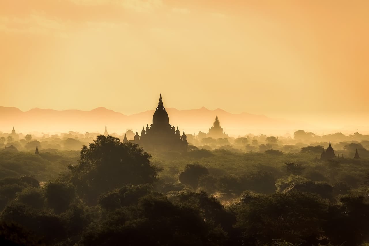 Paysage de Myanmar