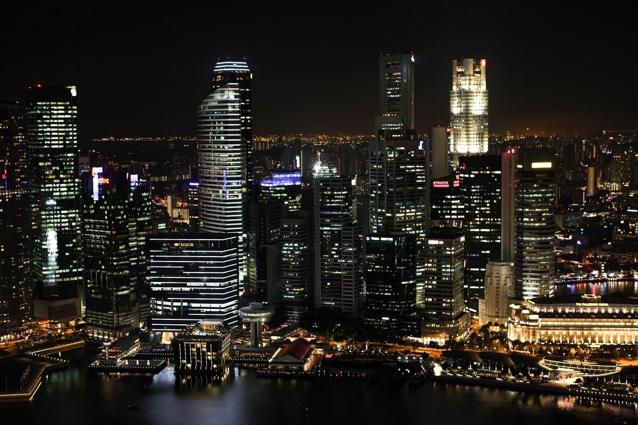 Paysage de Singapour